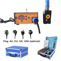 Kit d'outils de réparation de bosses de carrosserie automobile RUNFENGTE RFT-DPR1 avec chauffage par induction magnétique, ensemble complet, construction en alliage d'aluminium
