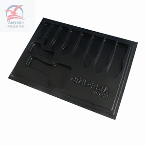 Custom Thermoformed Plastic Trays PS Plastic Insert Tray Vacuum Forming