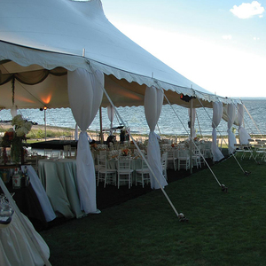 Grande tente de réception imperméable pour mariage, tentes d'événements durables, carpas para eventos, structure de tente à <span class=keywords><strong>12</strong></span> poteaux pour événements, fêtes en plein air - Product Image 4