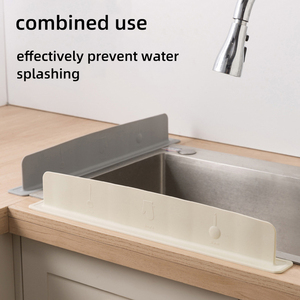 Protector de Salpicaduras de Agua para Fregadero de Silicona para Cocina y Baño, Protector de Salpicaduras a Prueba de Salpicaduras, Mantiene el Fregadero Seco - Product Image 3