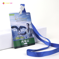 YTS taille personnalisée nfc pvc stade billets d'événements sportifs billets de concert cartes de visite accès pass Vip