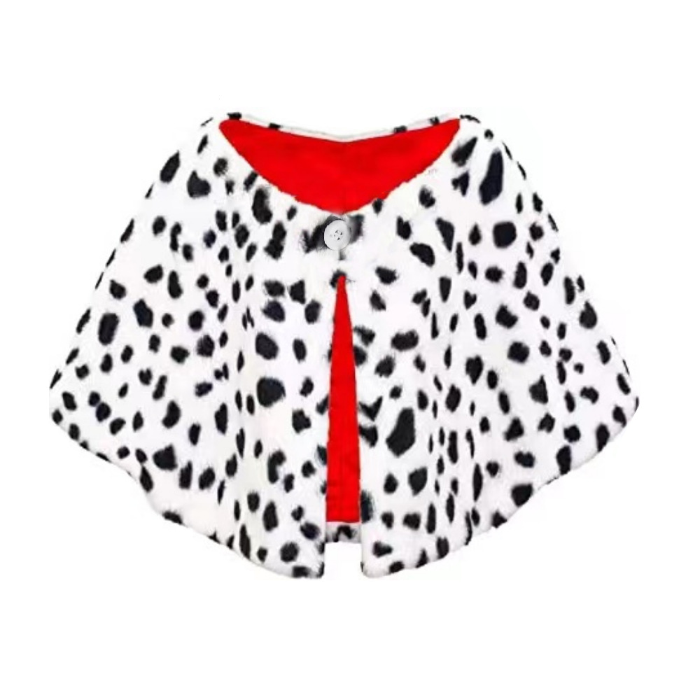 Chal abotonado con estampado de leopardo