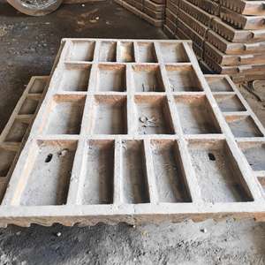 चीन कस्टम पेशेवर फाउंड्री खनन मशीनरी भागों क्रशर दांत प्लेट उच्च शक्ति मैंगनीज स्टील क्रशर जबड़े प्लेट - Product Image 1