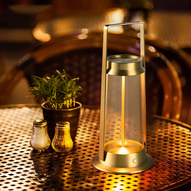 Беспроводная винтажная Современная декоративная стеклянная уличная прикроватная лампа Fillux, настольная лампа, светодиодный ночник, настольная лампа