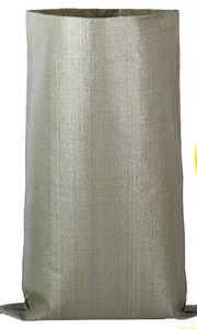 物流輸送、洪水制御砂、土壌、建設廃棄物の使用のためのカスタマイズされたグレーグリーンPP織りバッグ; - Product Image 3