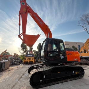 Excavadora Hitachi Japonesa Original con Certificación CE para la Colocación de Tuberías, Excavadora Hitachi Zx130lc Usada - Product Image 2