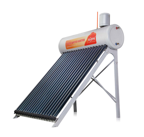 200 Liter Evacuated Tube Solar Water Heater with Stainless Steel Tanks Electric & Solar Powered Household & Garage Use