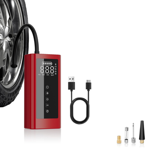 Compressore d'aria portatile pompa gonfiatore pneumatici per auto 150PSI gonfiatore pneumatici senza fili pompa aria per auto con luce a LED - Product Image 3