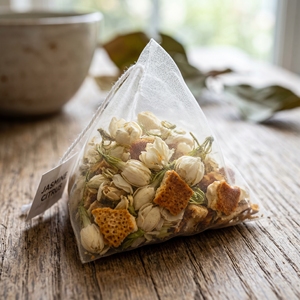 Sachets de thé Premium Jasmin Chenpi Poria en gros – Prix direct usine pour une vie saine, idéal pour le bureau et les salons de thé - Product Image 6