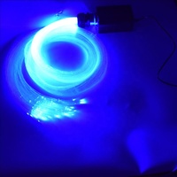Moteur d'éclairage LED à fibre optique de haute qualité 85-265V 30W, super lumineux, moteur d'éclairage RGB pour tous les câbles à fibre optique, ciel étoilé
