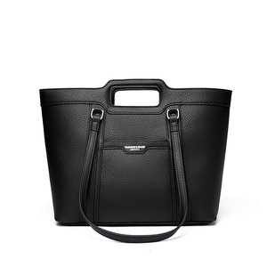 กระเป๋าโท้ทผู้หญิงวัสดุ PU ทนทานทันสมัย ปิดด้วยซิป ซับในโพลีเอสเตอร์ ออกแบบลวดลายเรขาคณิตเพื่อการใช้งานในชีวิตประจำวัน - Product Image 2