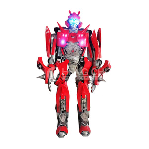 高品質リアルなトランスフォーマースーツ衣装マスコットコスプレロボットコスチュームヒューマンウェアパフォーマンスコスチューム - Product Image 3