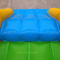 Petite structure gonflable d'intérieur pour enfants, 4x3m, structure en pvc, aide à la famille amusant, usine chinoise