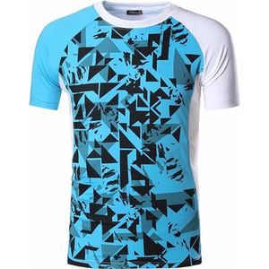 Kaos Jersey Olahraga Tenis Sablon Logo Custom, Bahan Lembut Nyaman, Cepat Kering, Produksi Pabrik Grosir - Product Image 3