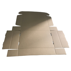Boîte d'emballage en carton ondulé avec Logo imprimé, emballage pliable et écologique - Product Image 6