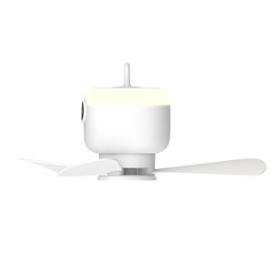 Ventilador Colgante Inalámbrico Personalizado de 8000mAh, Ventilador Portátil USB con Batería, Control Remoto y Luz LED para Camping - Product Image 2