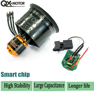 QX-MOTOR d'origine 50MM <span class=keywords><strong>EDF</strong></span> 12 pales moteur de ventilateur canalisé QF2611 3300KV CW CCW avec carte de commande 1000W pour pièces de ventilateur violent - Product Image 6