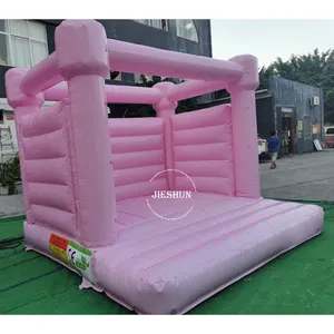 Hochwertige kommerzielle hellrosa kleine aufblasbare Bounce House Air Jumper aufblasbare Bouncer Castle zu verkaufen