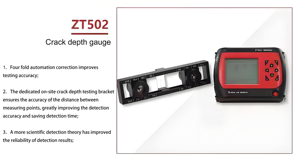 Melhor Preço: <span class=keywords><strong>Detector</strong></span> Digital Abrangente NDT para Medição de Profundidade de Fissuras em Concreto por Ultrassom - Product Image 3