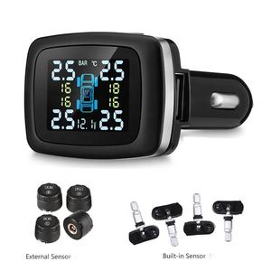 เซ็นเซอร์ตรวจวัดแรงดันลมยางรถระบบดิจิทัลไฟแช็คบุหรี่เพื่อความปลอดภัยในรถยนต์แบบ USB Port - Product Image 1