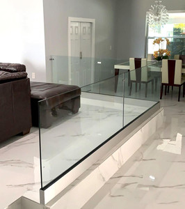 Rampe <span class=keywords><strong>en</strong></span> <span class=keywords><strong>verre</strong></span> à vue complète Double <span class=keywords><strong>verre</strong></span> de sécurité trempé Assemblage rapide Bande lumineuse Barrière de <span class=keywords><strong>terrasse</strong></span> Escalier Rail <span class=keywords><strong>en</strong></span> <span class=keywords><strong>verre</strong></span> - Product Image 6