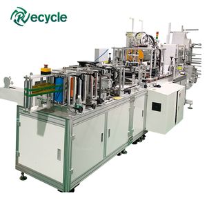 अधिकतम गति 120pcs/मिनट N95 मुखौटा मशीन बनाने श्वासयंत्र मुखौटा उत्पादन उपकरण Facemask विनिर्माण मशीन - Product Image 3