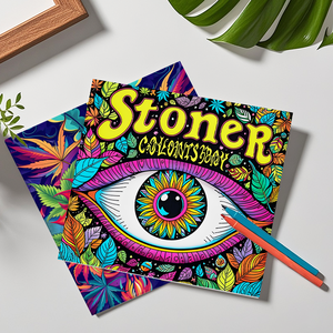 Libro da Colorare Psichedelico per Adulti, Libro Artistico con Occhi Psichedelici, Libro Creativo per Adulti per il Rilassamento - Product Image 4