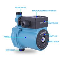 Pompe de Circulation Automatique d'Eau Chaude, Petite Pompe Surpresseur de Pression d'Eau en Alliage pour Douche et Salle de Bain Domestique