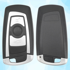 Carcasa para Llave de Auto Speedance SD para B-MW, 3 Botones, Negra, Serie F, con Llave de Emergencia en Plástico Negro - Product Image 3