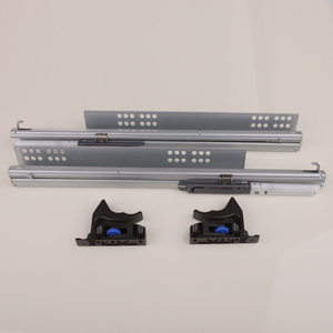 Hiện đại ba phần mềm đóng đầy đủ ba phần mở rộng giấu ngăn kéo trượt cho nhà bếp phòng tập thể dục phòng ngủ ăn uống dưới núi - Product Image 2