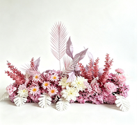 Vente en gros usine : Guirlande de fleurs artificielles multicolores, série Printemps, pour décoration de mariages, fêtes et événements
