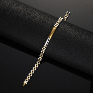 Bijoux de haute qualité, résistants à la décoloration, durables, plaqués or, plaqués argent, bracelet tendance Chucky pour femmes/hommes - Product Image 6