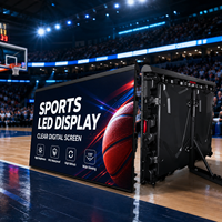 Écran publicitaire LED professionnel P8 de haute qualité pour extérieur, affichage numérique clair HDR10, étanche IP65 pour le sport