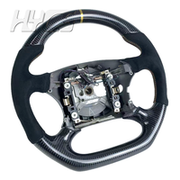 Accessoires intérieurs de voiture, volant sport personnalisé en fibre de carbone pour Ford Mustang F-150 Lightning Explorer 1994-2005