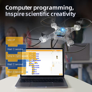 S1 Computer S1 Programmering Detectie Rc Drone Met Led Light Show Maatwerk Tekstbewerking Smart Quadcopter - Product Image 4