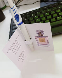 1ml 2ml 3ml 5ml 6ml香水瓶ホルダープロモーション香水サンプルディスプレイカード - Product Image 5