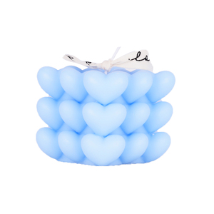 Florescence - Vela Aromática en Forma de Corazón con <span class=keywords><strong>Cubo</strong></span> de <span class=keywords><strong>Rubik</strong></span>, Colores Personalizables, Venta al por Mayor, Regalo Pequeño para Bodas y Festividades - Product Image 5