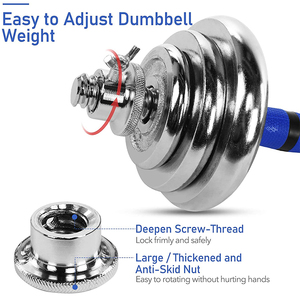 <span class=keywords><strong>Kit</strong></span> d'haltères, haltères de Fitness réglables avec bielle pour l'entraînement à domicile - Product Image 2