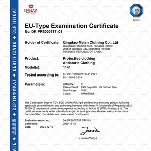 Ropa de trabajo de verano personalizable para hombres y mujeres, traje de trabajo protector de manga corta antiestático para gasolineras electrónicas - Product Image 6