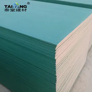 As/Nzs 2588:2018 Australian Water Resistant Gipsum Plaster Gypsum Gib Board 10MM 13MM Wall Panel 1200mmx2400mm