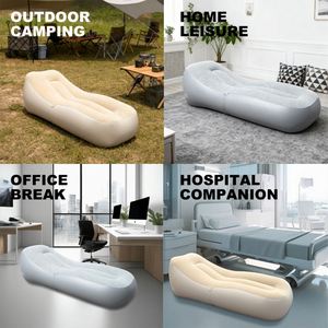 Sofá Inflable Automático de PVC Ecológico, Acolchado y Reforzado, y Sillón Reclinable Inflable para Acampar al Aire Libre y para el Ocio en la Oficina - Product Image 2
