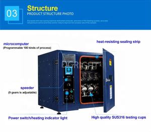 Iplik kumaş ve triko örnekleri için PLC cihazı ile gelişmiş otomatik kızılötesi laboratuar boyama ekipmanları - Product Image 2