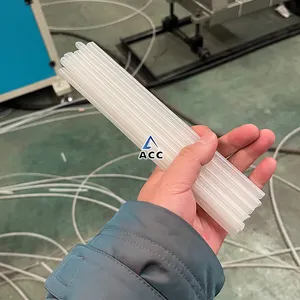 Extrusora de tubos de plástico transparente, de fabricación de tubos de plástico máquina pequeña PE/PP/PVC, 2022