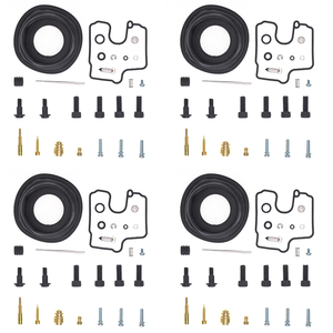 Kit de reparación de carburador de motocicleta para Yamaha ROYAL <span class=keywords><strong>STAR</strong></span> <span class=keywords><strong>MIDNIGHT</strong></span> VENTURE <span class=keywords><strong>1300</strong></span> XVZ1300 accesorios de reparación 4 juegos - Product Image 1