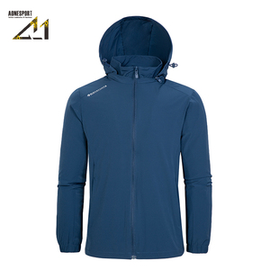 Veste imperméable à capuche pour homme Aonesport, en polyester et nylon, coupe classique, exploration urbaine, streetwear - Product Image 1