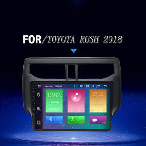 10 "Android 10 voiture Gps lecteur Dvd pour Toyota <span class=keywords><strong>Rush</strong></span> 2018 2019 autoradio multimédia Navigation stéréo tête unité Dsp - Product Image 2
