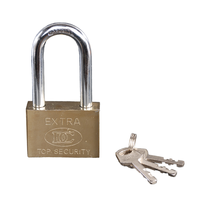 Cadenas décoratif mini en métal plaqué or avec clé pour armoire, boîte, bagages, emballage cadeau, cylindre de verrouillage