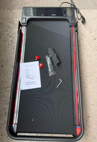 Mesin Treadmill Lipat Hemat Ruang ODM/OEM untuk Rumah Tangga, Peralatan Kebugaran Elektrik dengan Remote Control