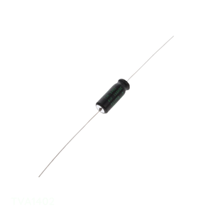 Condensador Original TVA1402 CAP ALUM 4UF 150V AXIAL TH 4 uF de Montaje a Través de Orificio - Product Image 1