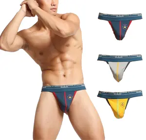 RTS Men briefs pure cotton quick dry comfortable Thong Sexy underwear gay.